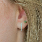 Camilla Small Diamond Huggie Hoop Earrings - MTD