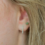 Camilla Small Diamond Huggie Hoop Earrings - MTD