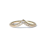 Beth V Diamond Wedding Band - MTD