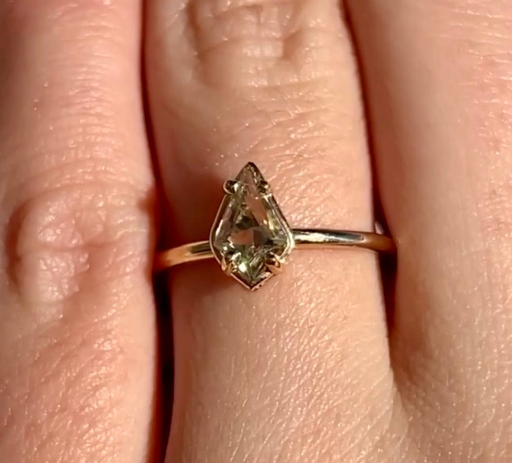 Changing Tides Kite Montana Sapphire Engagement Ring - MTD