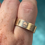 Outback Textured Men's Wedding Band - MTD