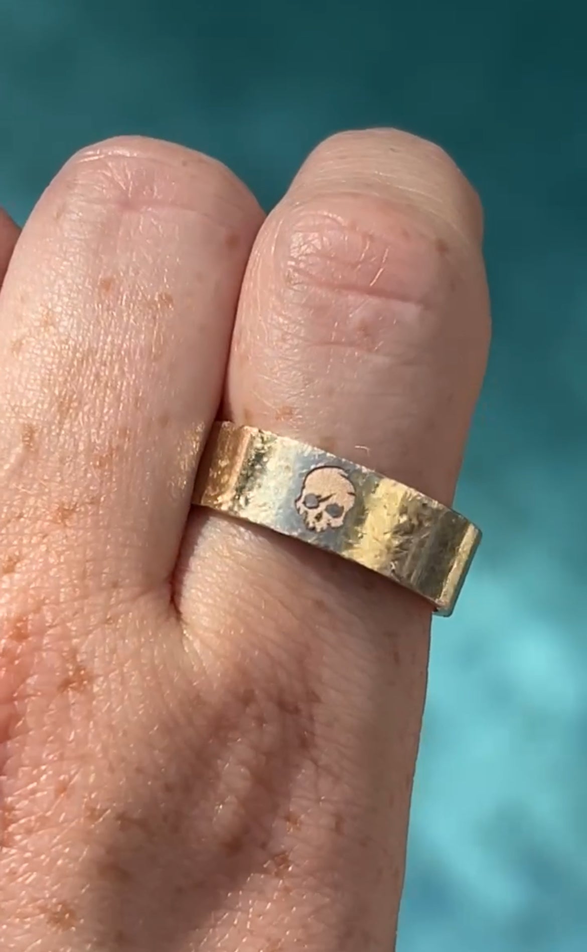 Outback Textured Men's Wedding Band - MTD