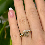 Andi Curved Diamond Wedding Band
