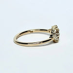 Snowscape Diamond Cluster Engagement Ring - MTD