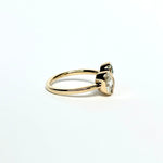 Sunlit Sea Bezel Set Cluster Ring - MTD