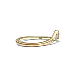Beth V Diamond Wedding Band