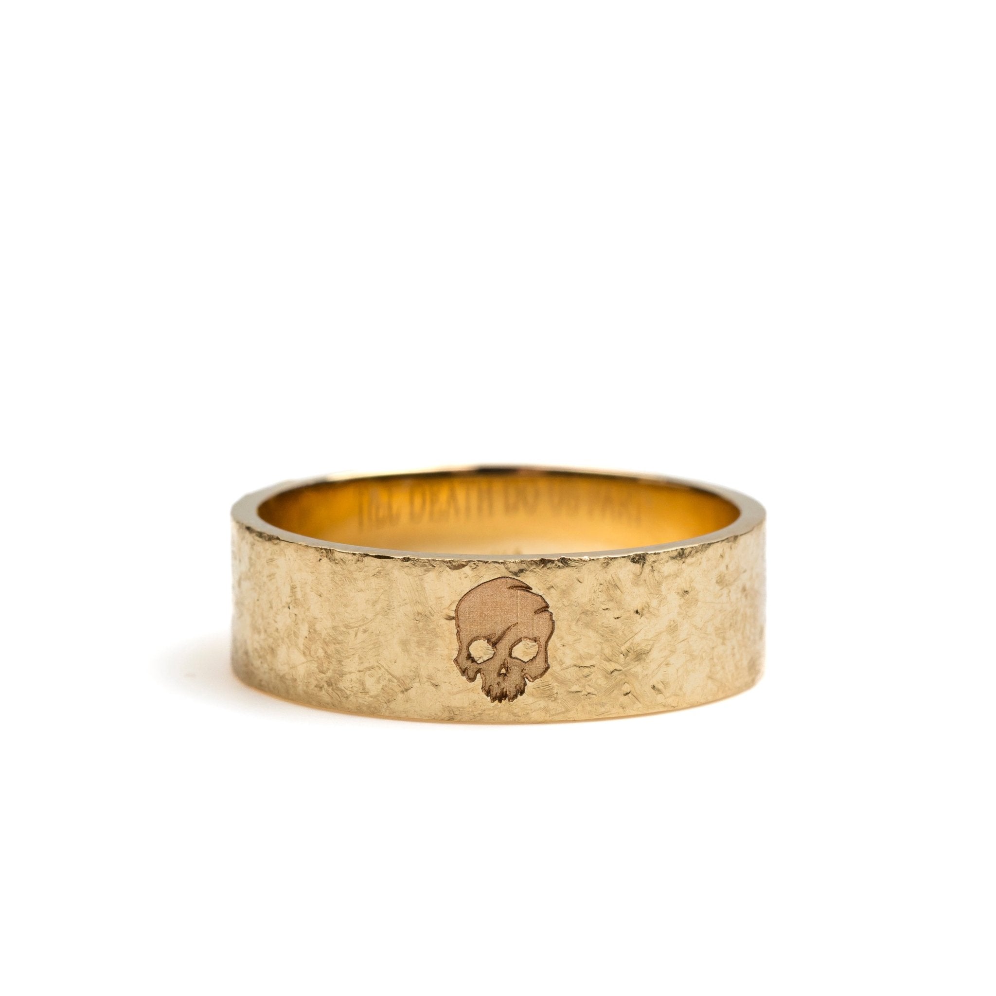 Outback Textured Men's Wedding Band - MTD