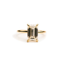 Mariam 3.5ct Emerald Cut Diamond Engagement Ring - MTD