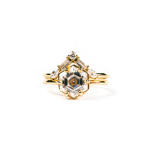 Francoise Hexagon and Geo Engagement Ring Set - MTD