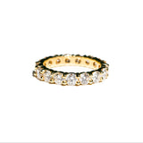 Georgiana Eternity 3mm Round Diamond Wedding Band - MTD