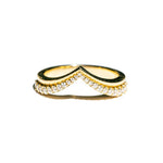 Eliana Diamond V Shape Wedding Band - MTD