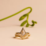 Eliana Diamond V Shape Wedding Band - MTD