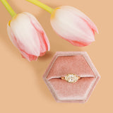 Annmarie East - West Diamond Engagement Ring - MTD