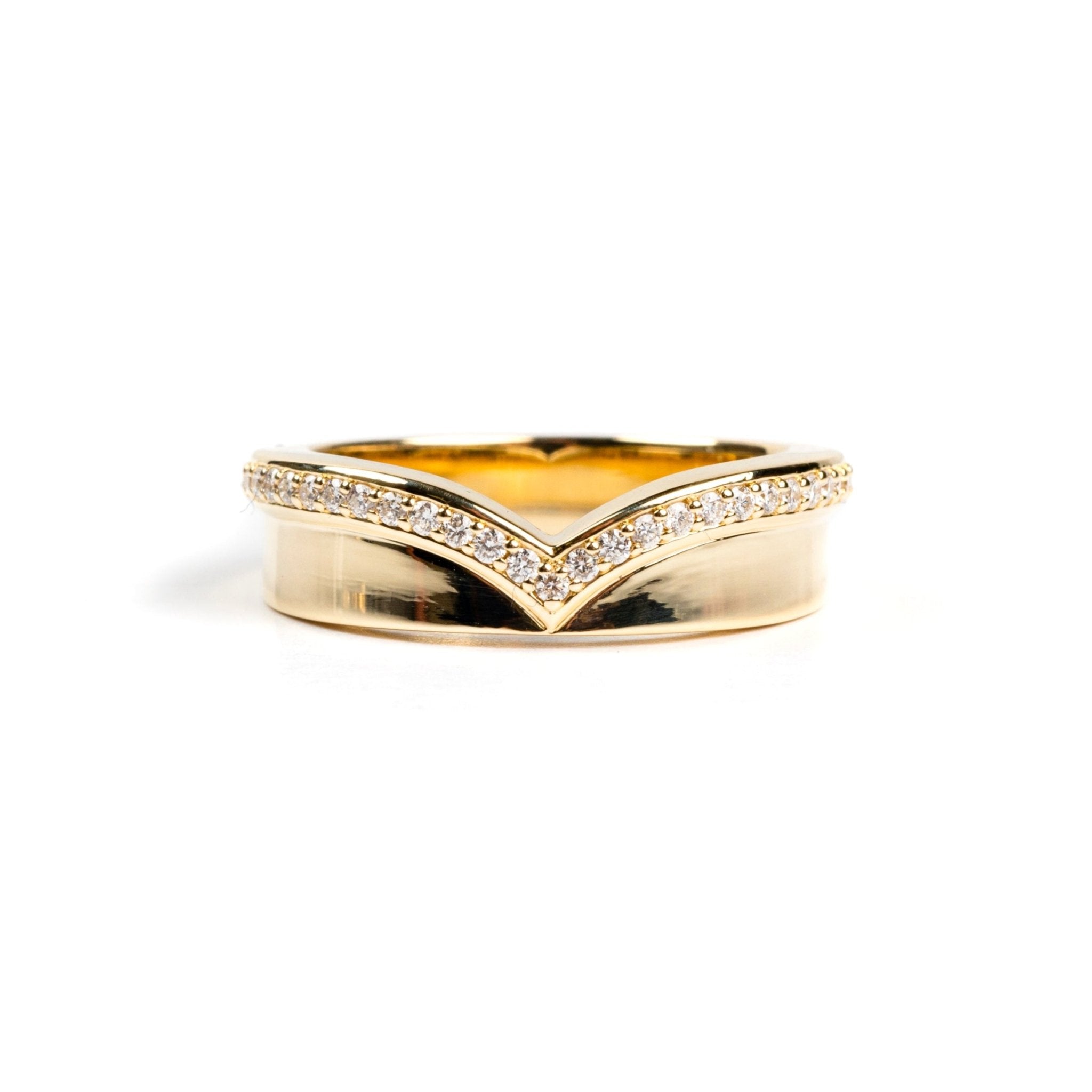 Soleil Diamond Wedding Band - MTD