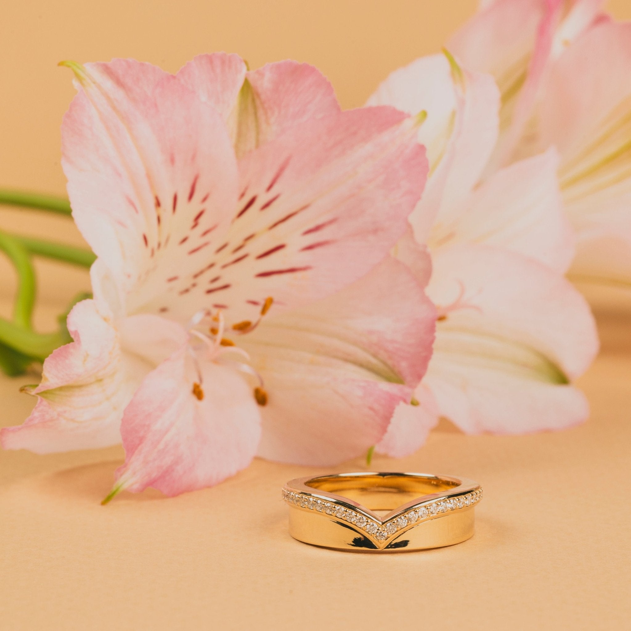 Soleil Diamond Wedding Band - MTD