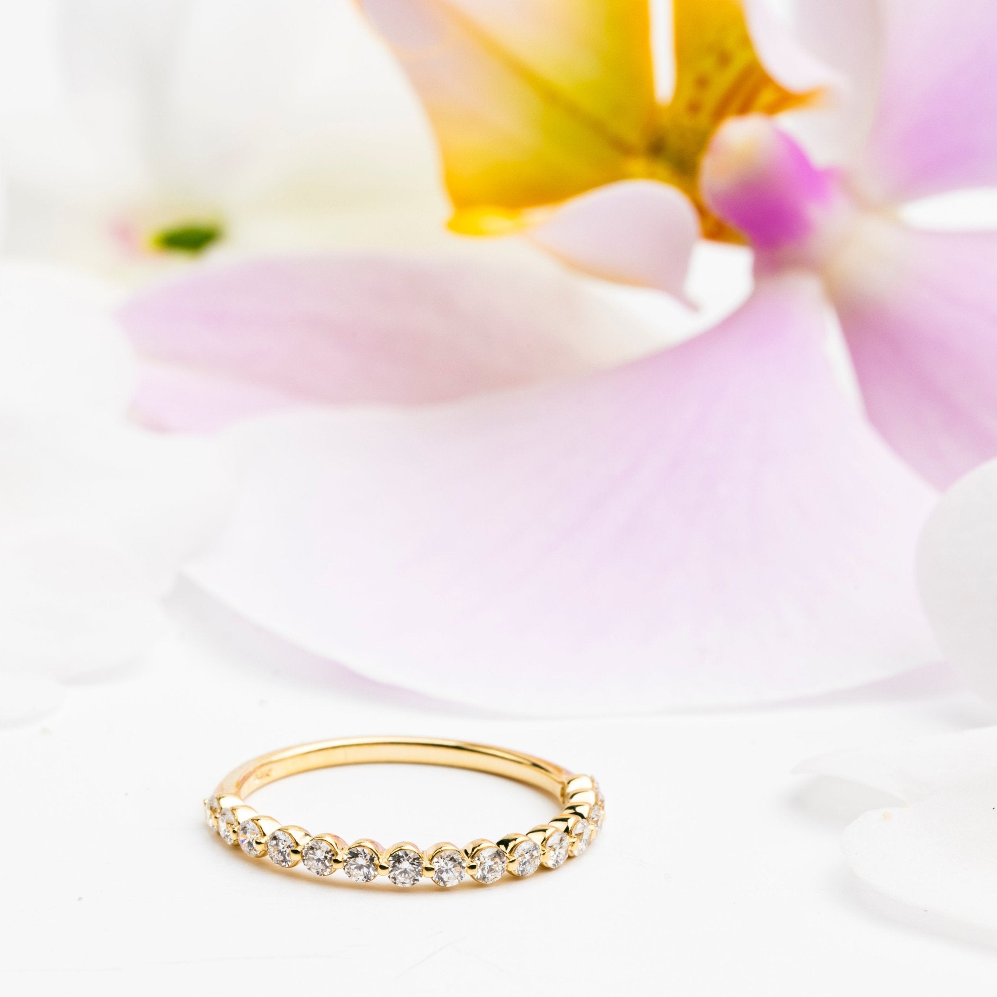 Vera Diamond Stacking Wedding Band - MTD