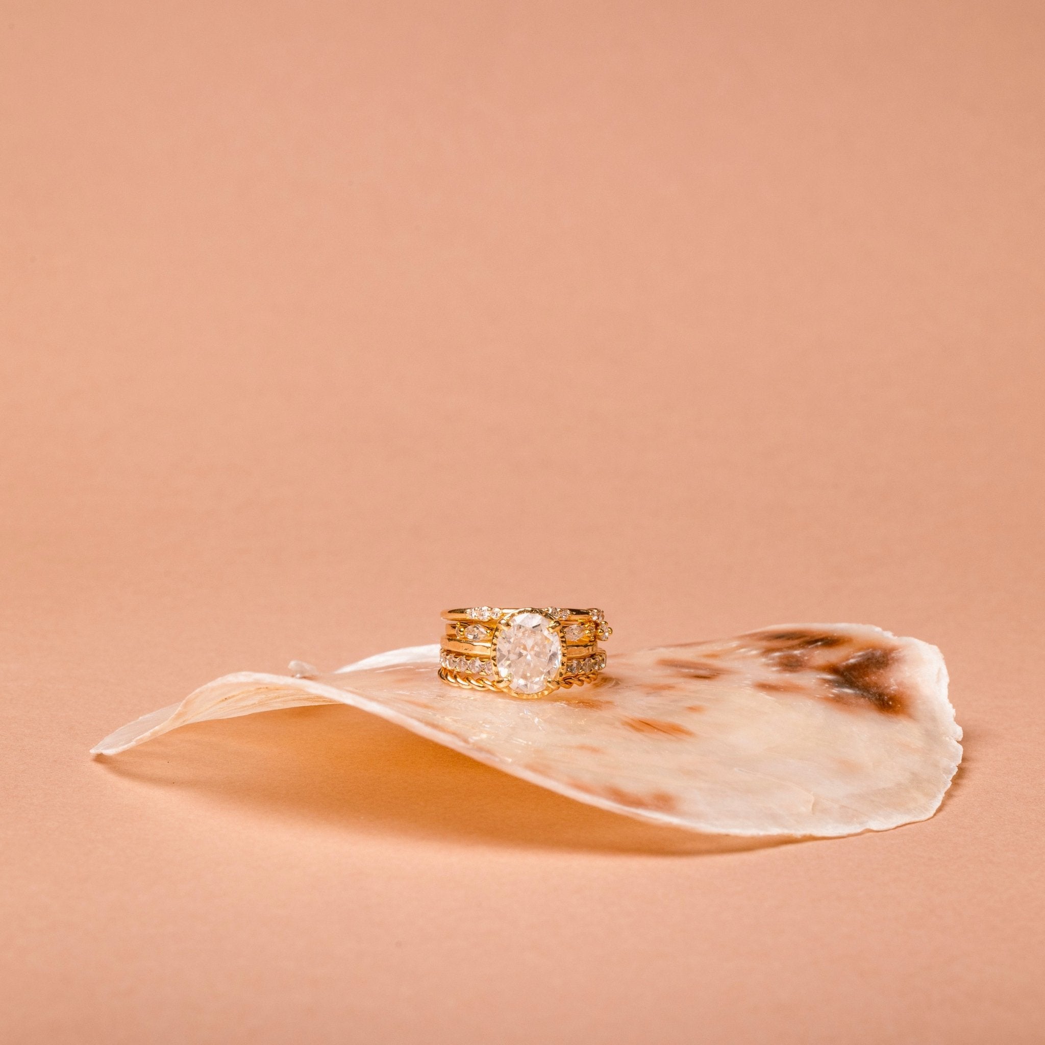 Antique Lace Marquise and Round Diamond Stacking Wedding Band - MTD