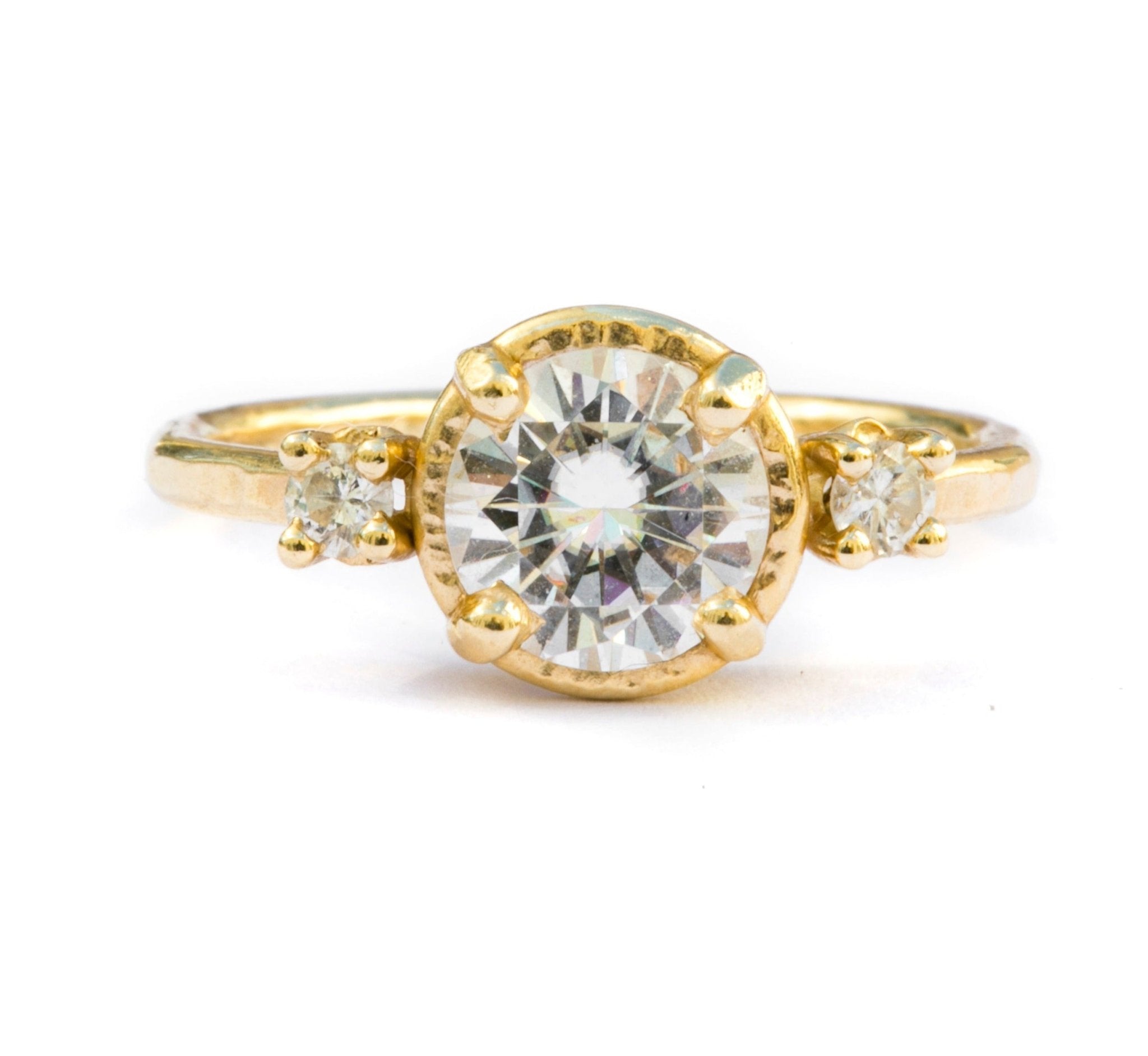 Marla Three Stone ~ Choose Your Diamond - MTD