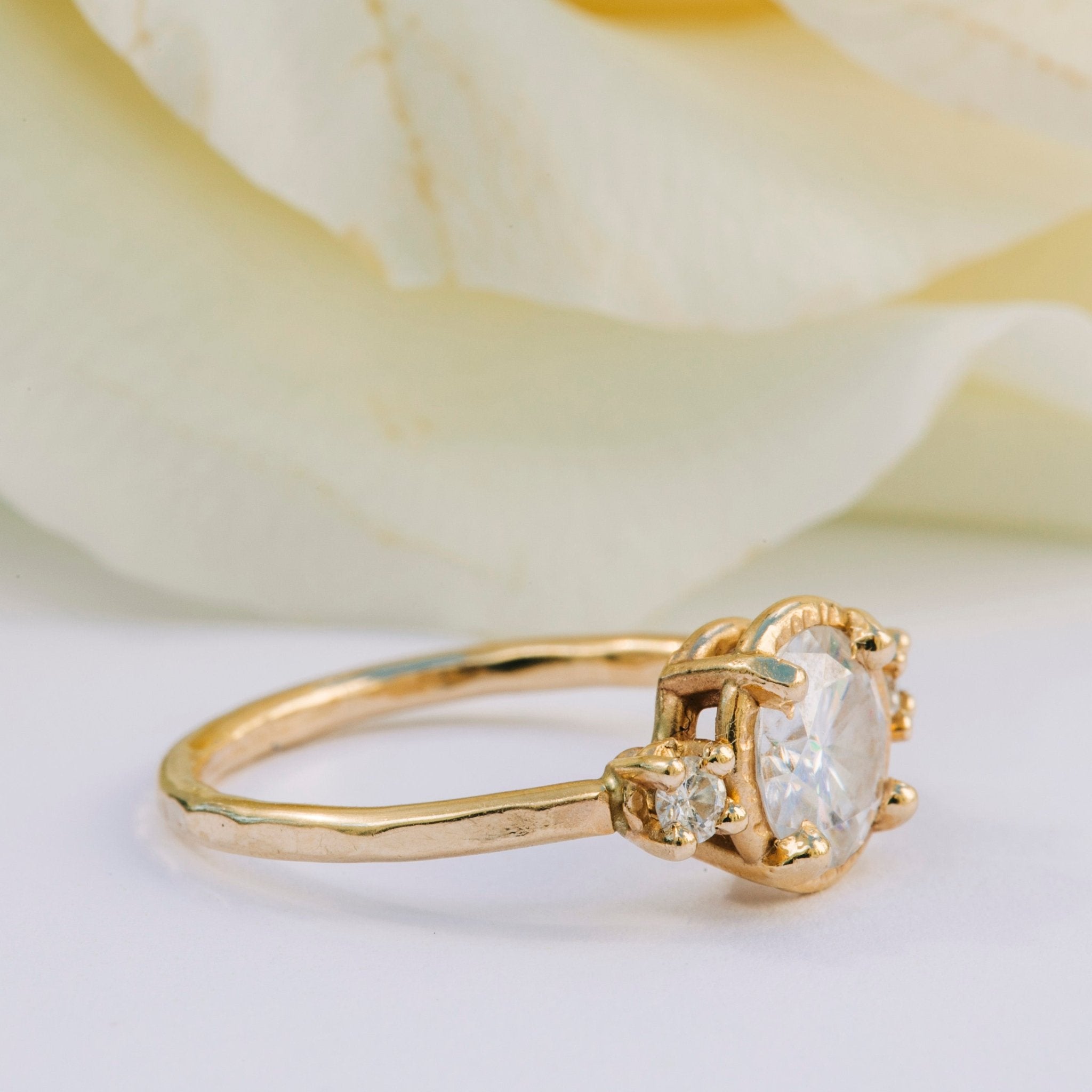 Marla Three Stone ~ Choose Your Diamond - MTD