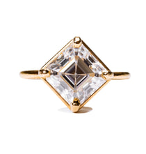 True North Ascher Cut Moissanite Engagement Ring - MTD