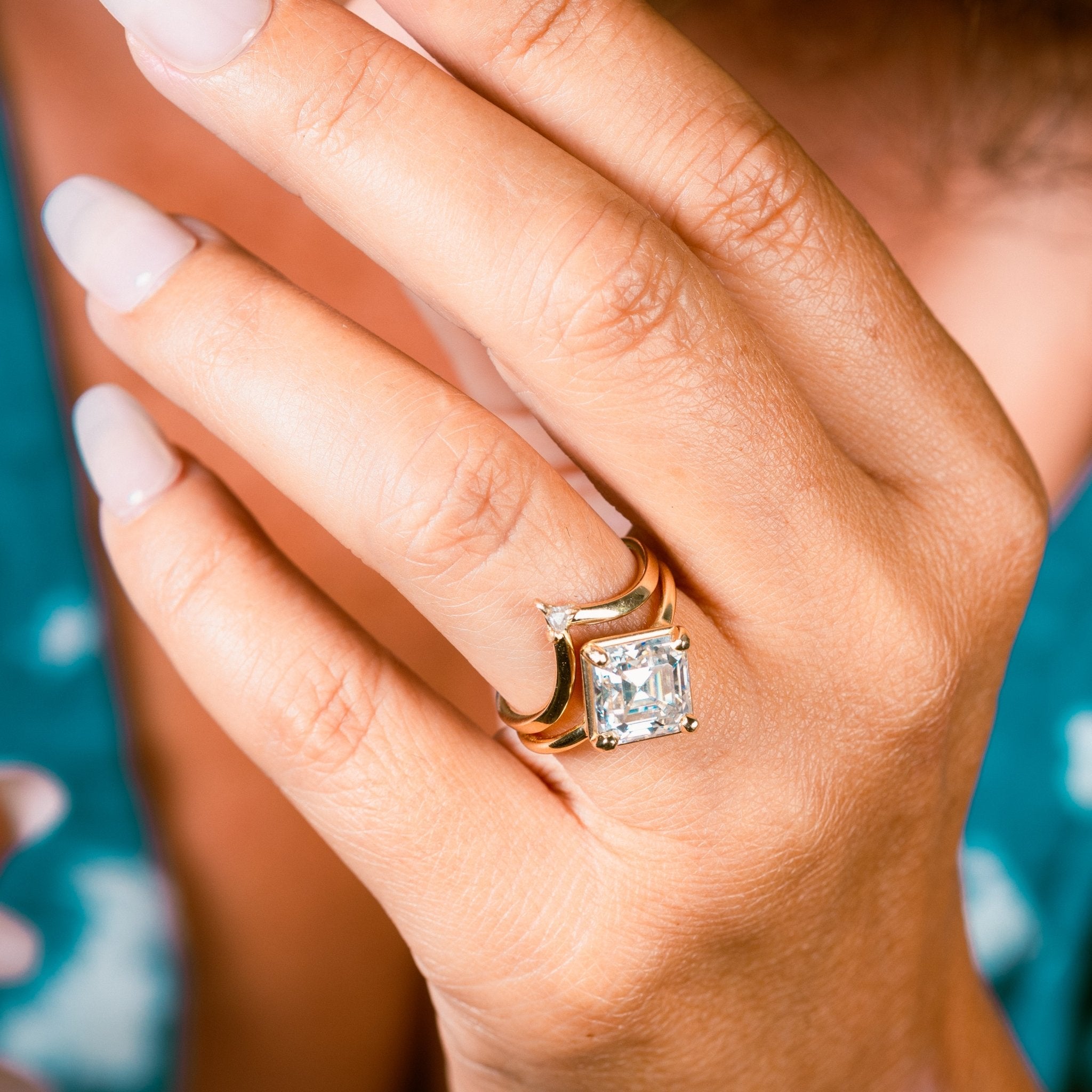 Golden Triangle V Stacking Ring - MTD