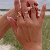 Astrid | Kite Salt and Pepper Diamond Engagement Ring - MTD