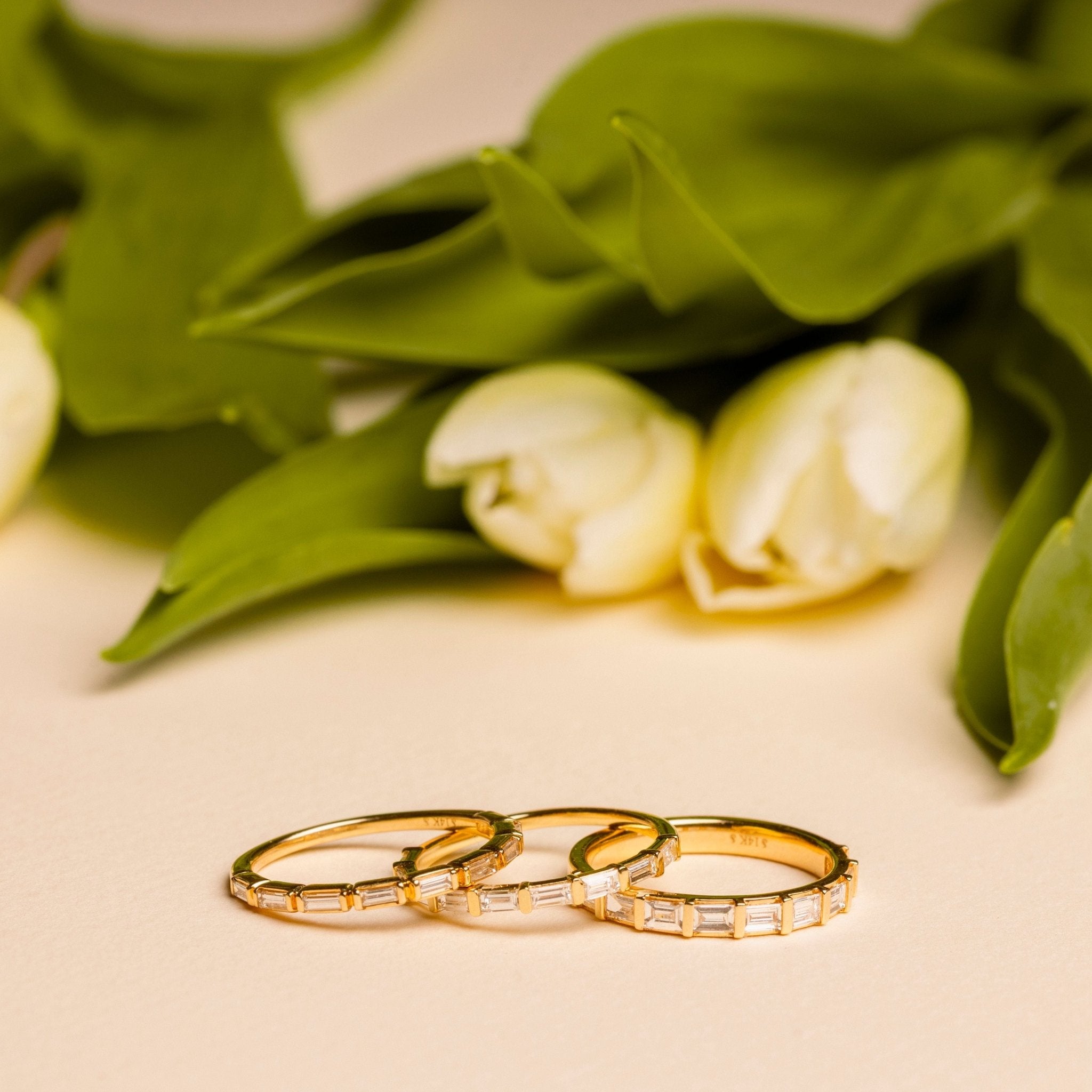 Baguette Wedding Band - MTD