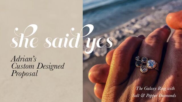 Galaxy | Diamond Engagement Ring - MTD