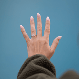 Anne Elongated Hexagon Rose Cut Diamond Engagement Ring - MTD