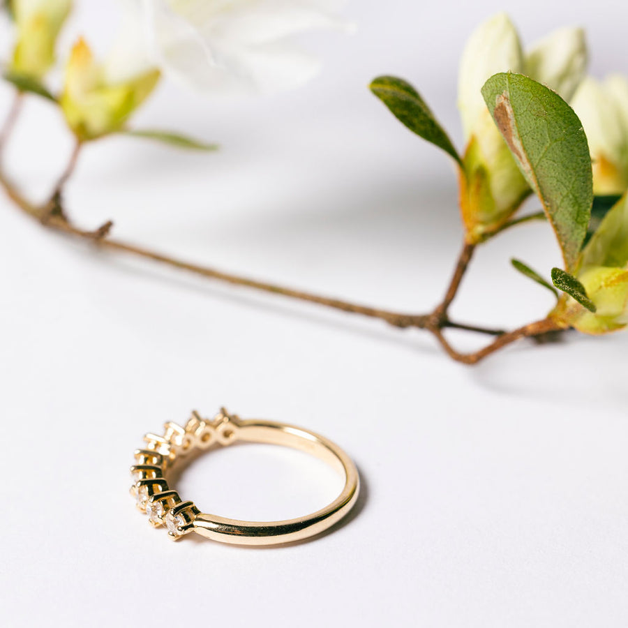 Diamonds in the Sky Wedding Band - MTD