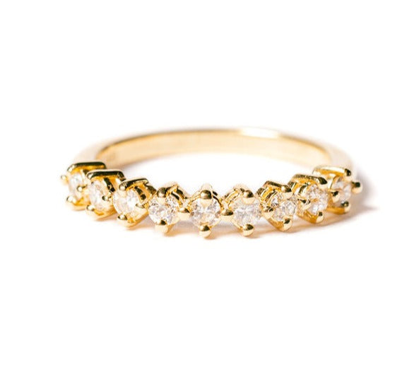 Diamonds in the Sky Wedding Band - MTD
