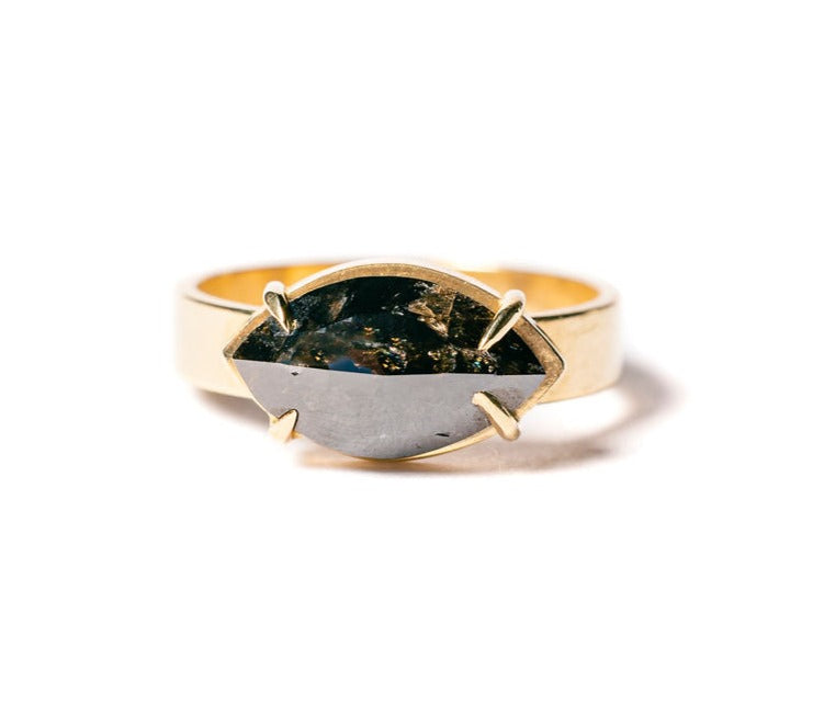 Dory | 3.04ct East West Black Diamond - MTD