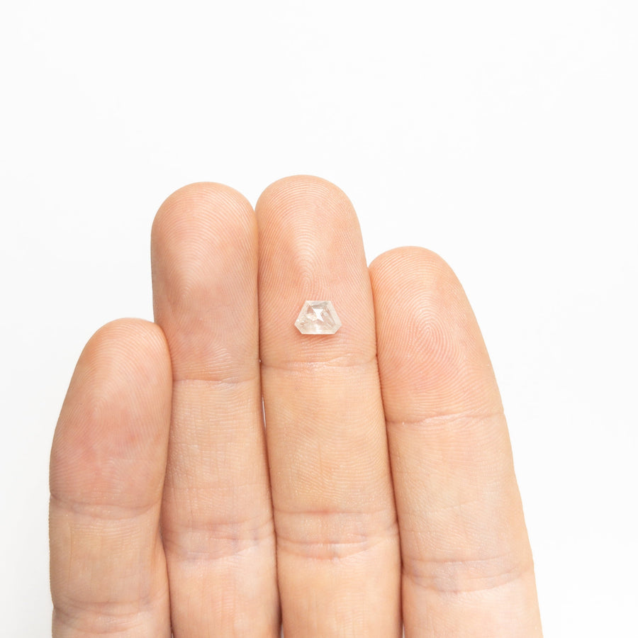 0.86ct 4.81x6.93x2.89mm Trapezoid Rosecut 18751-01 - MTD