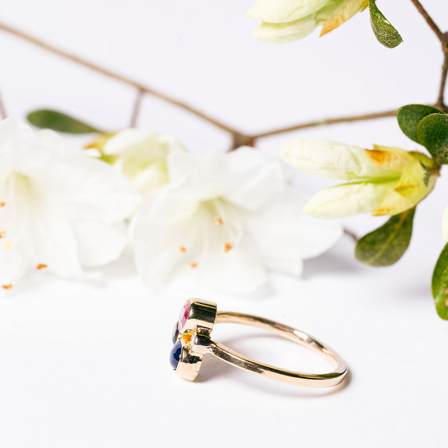 Wildflowers Colorful Cluster Ring - MTD