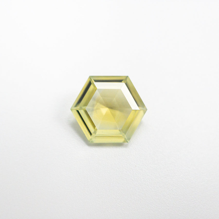 0.75ct 6.72x5.84x2.44mm Hexagon Step Cut Sapphire 19874-01 - MTD
