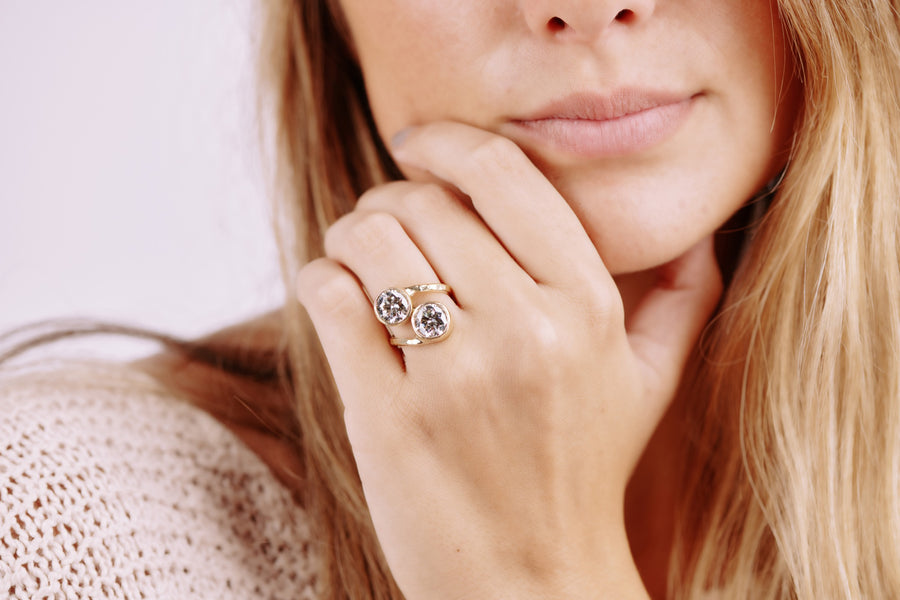 Katrina Toi Et Moi  5ct Diamond Ring - MTD