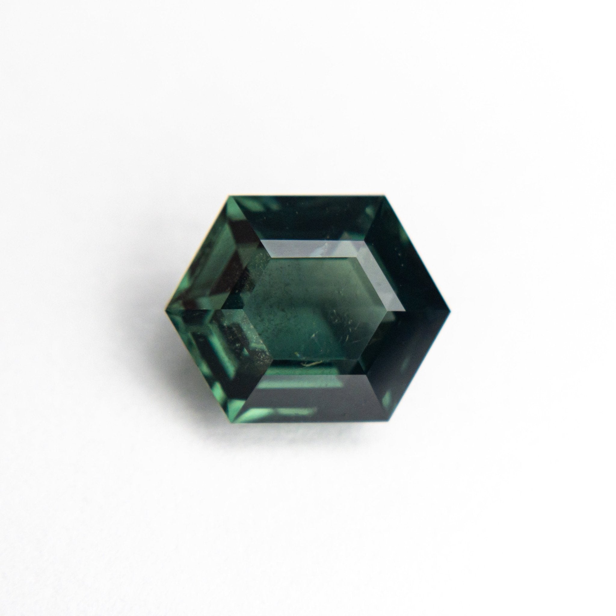 1.99ct 8.51x6.77x4.00mm Hexagon Step Cut Sapphire 22312 - 11 - MTD