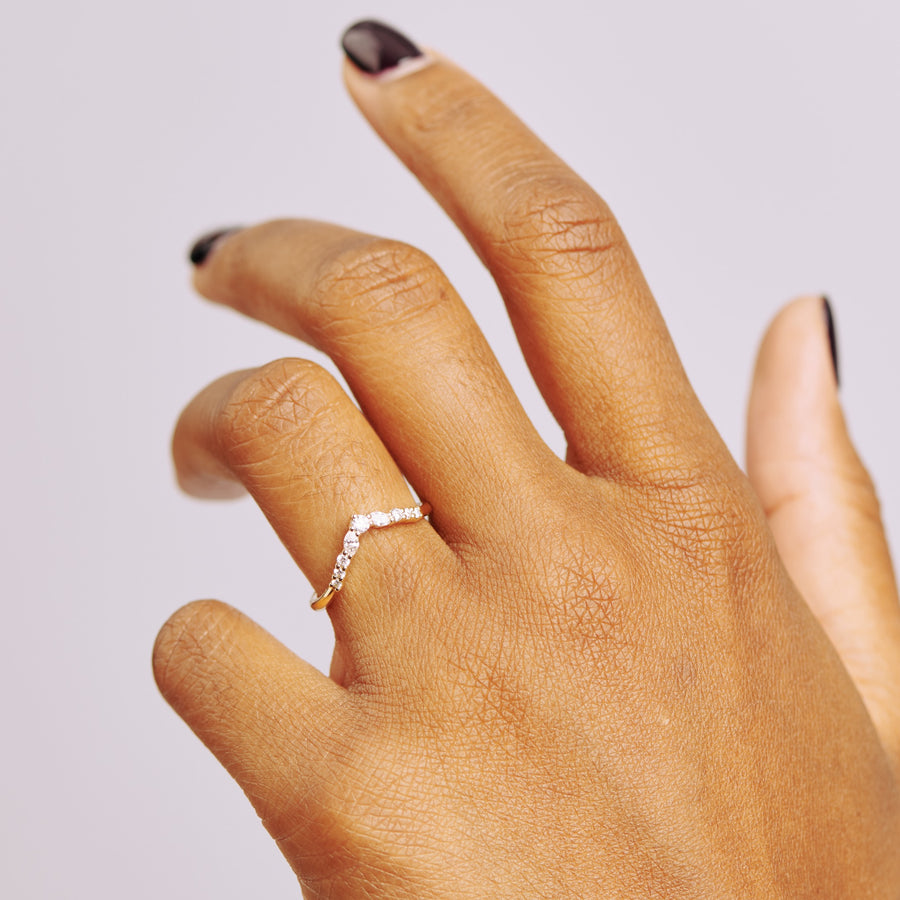 Delicate Heights Diamond Stacking Ring - MTD