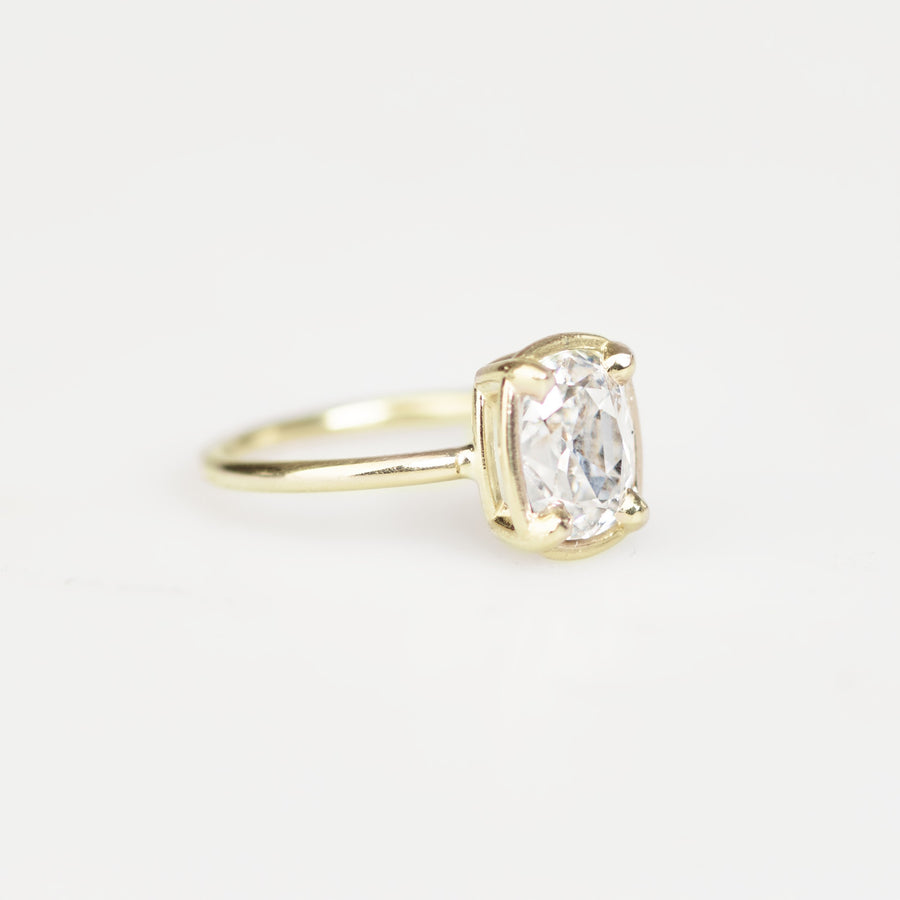 Stella | 2ct Elongated Cushion Cut Moissanite Engagement Ring - MTD