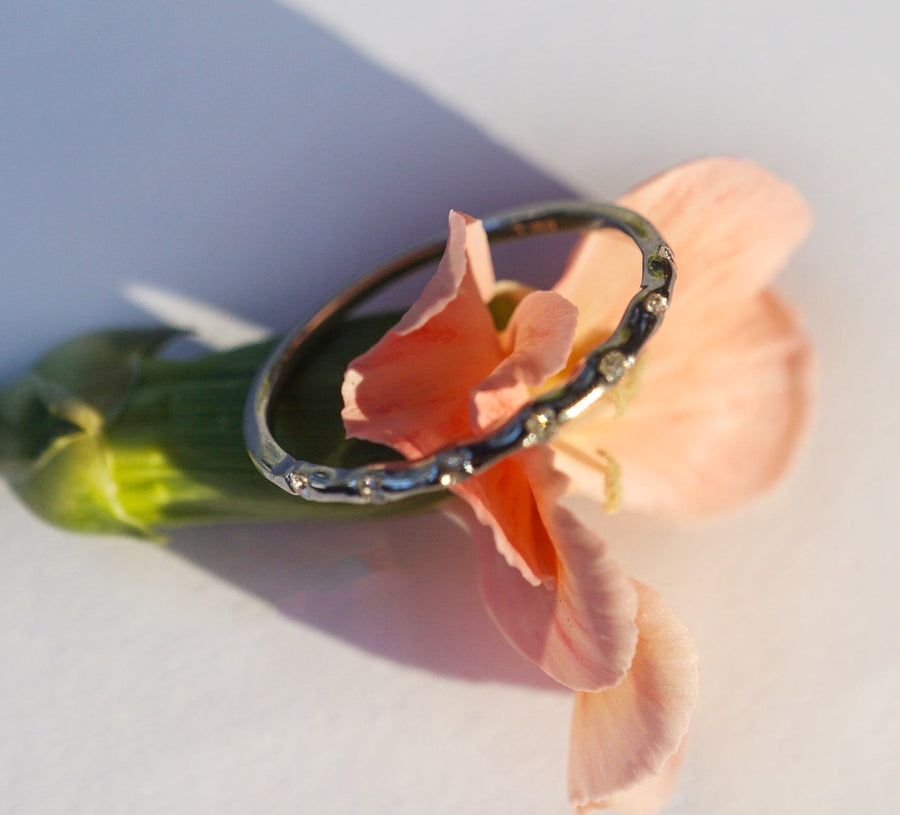 Sprinkles Diamond Stacking Ring - MTD