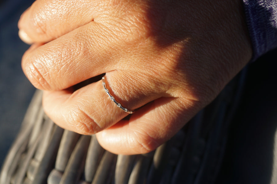 Sprinkles Diamond Stacking Ring - MTD