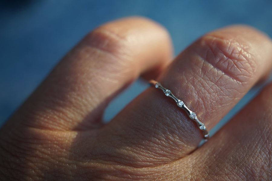 Sprinkles Diamond Stacking Ring - MTD