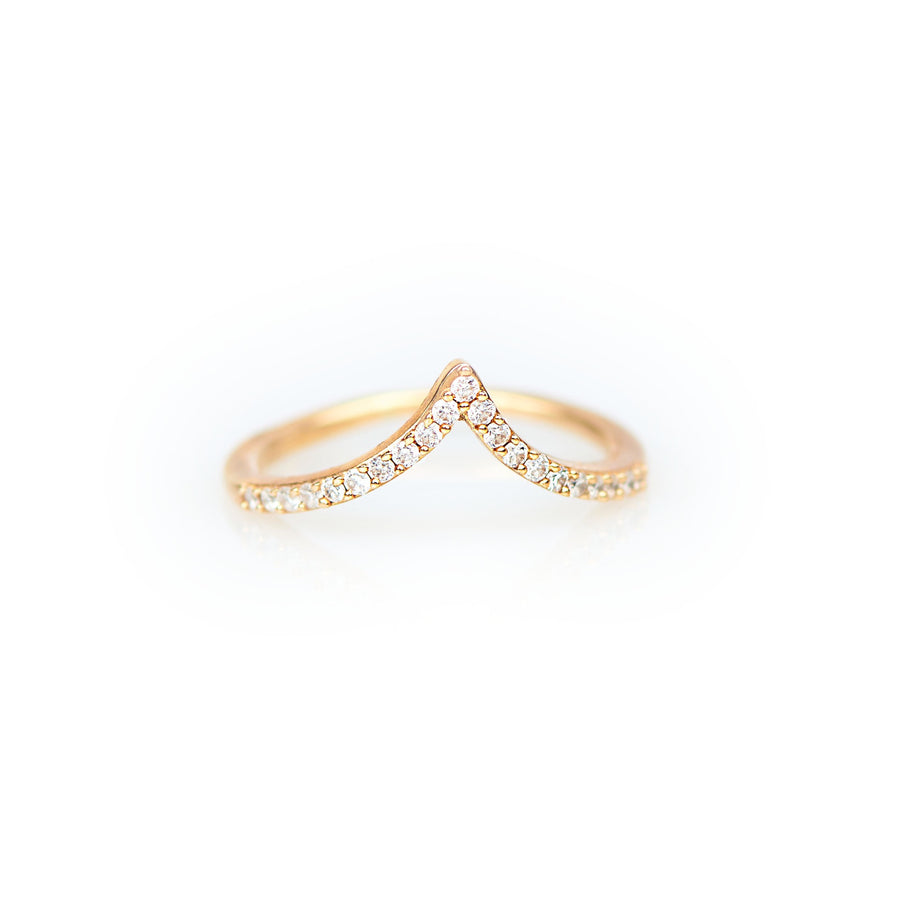 Redwoods | Hexagon Salt and Pepper Diamond Engagement Ring Stacking Set - MTD