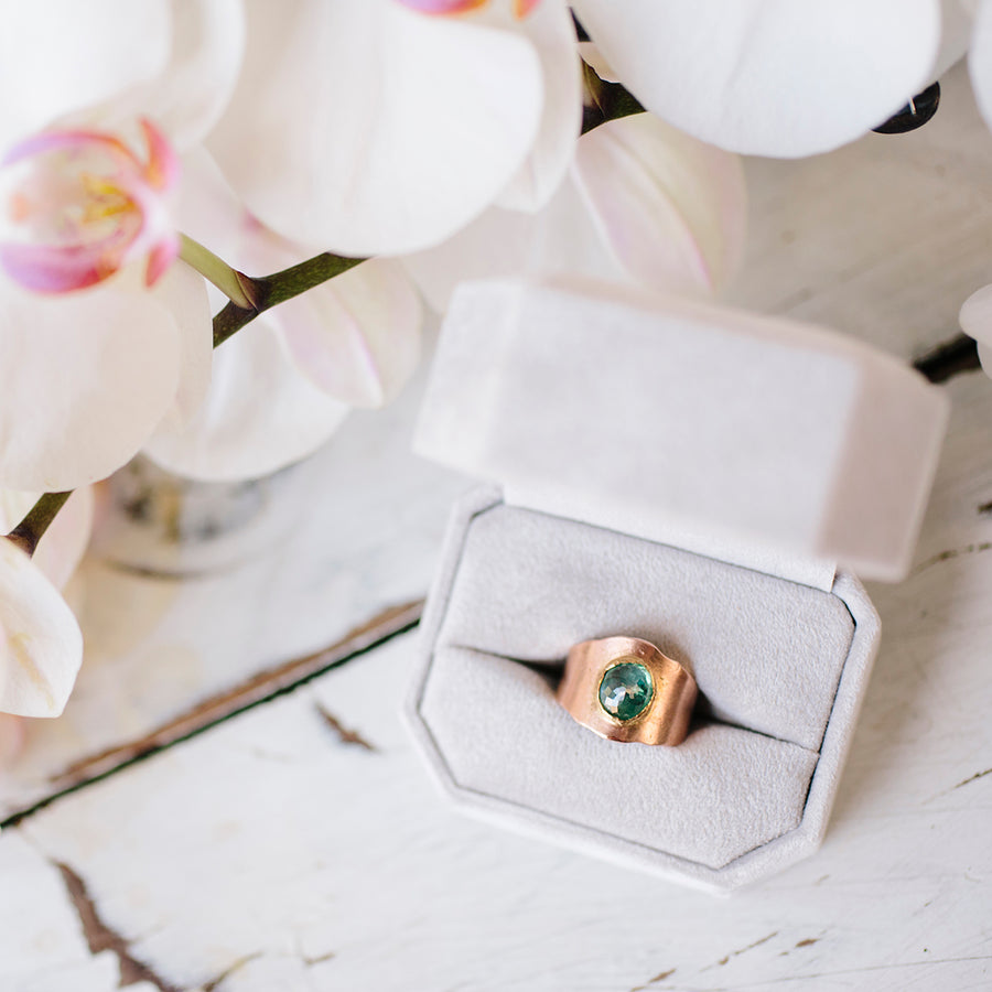 Fiona | Tourmaline Gemstone Ring - Melissa Tyson Designs