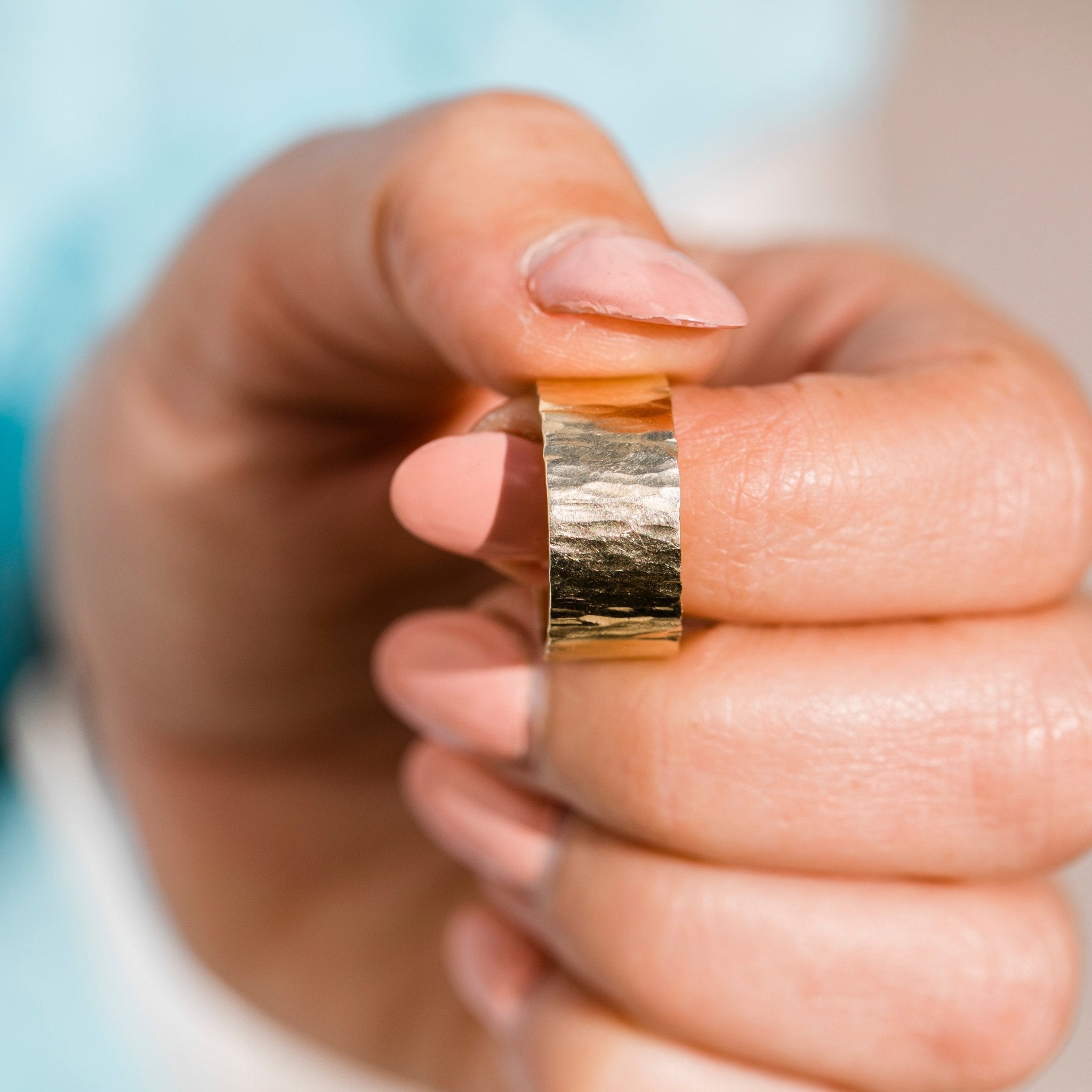 Hammered Cigar Band - MTD