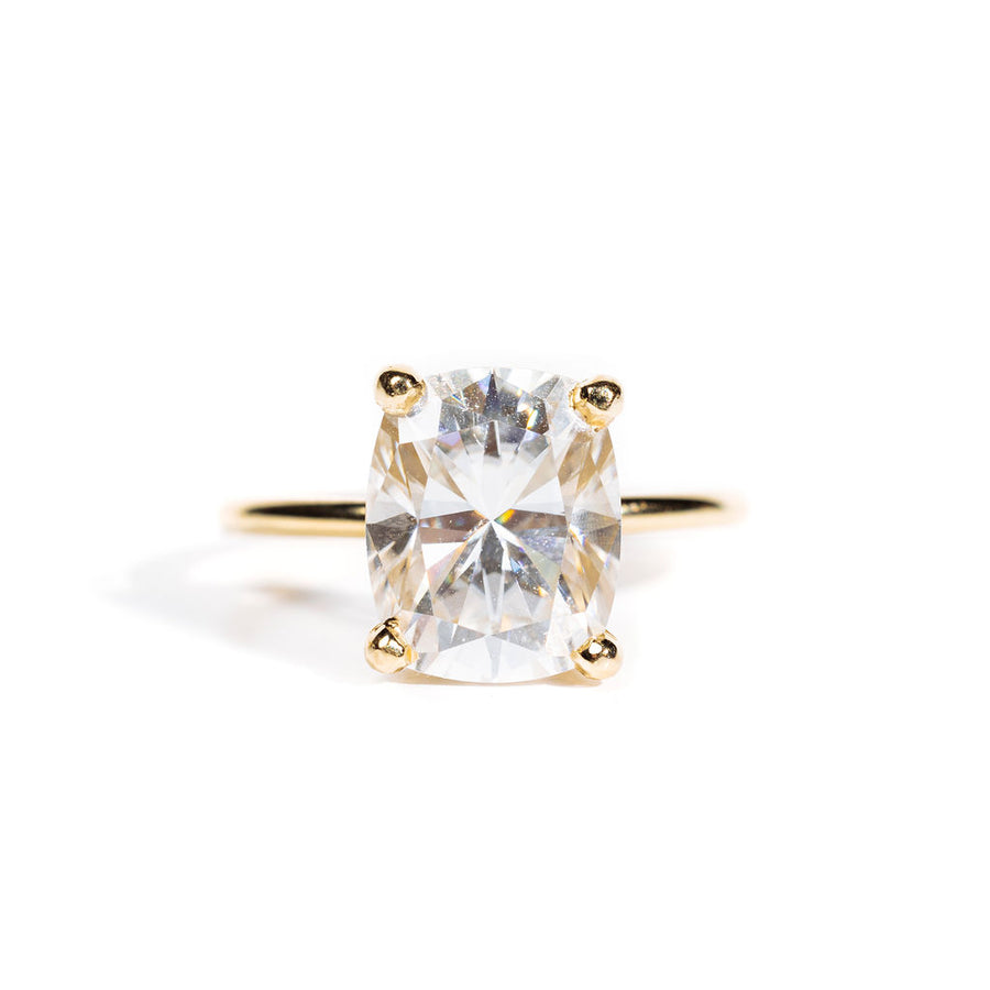 4.5ct Carolina Elongated Cushion Cut Engagement Ring - MTD