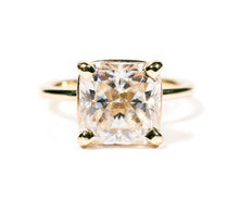 Tosca Square Radiant Cut Moissanite 3ct Engagement Ring - MTD