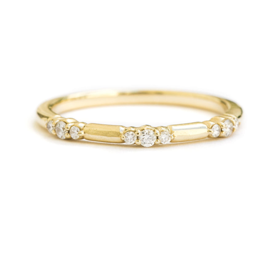 Posey | Diamond Wedding Band - MTD