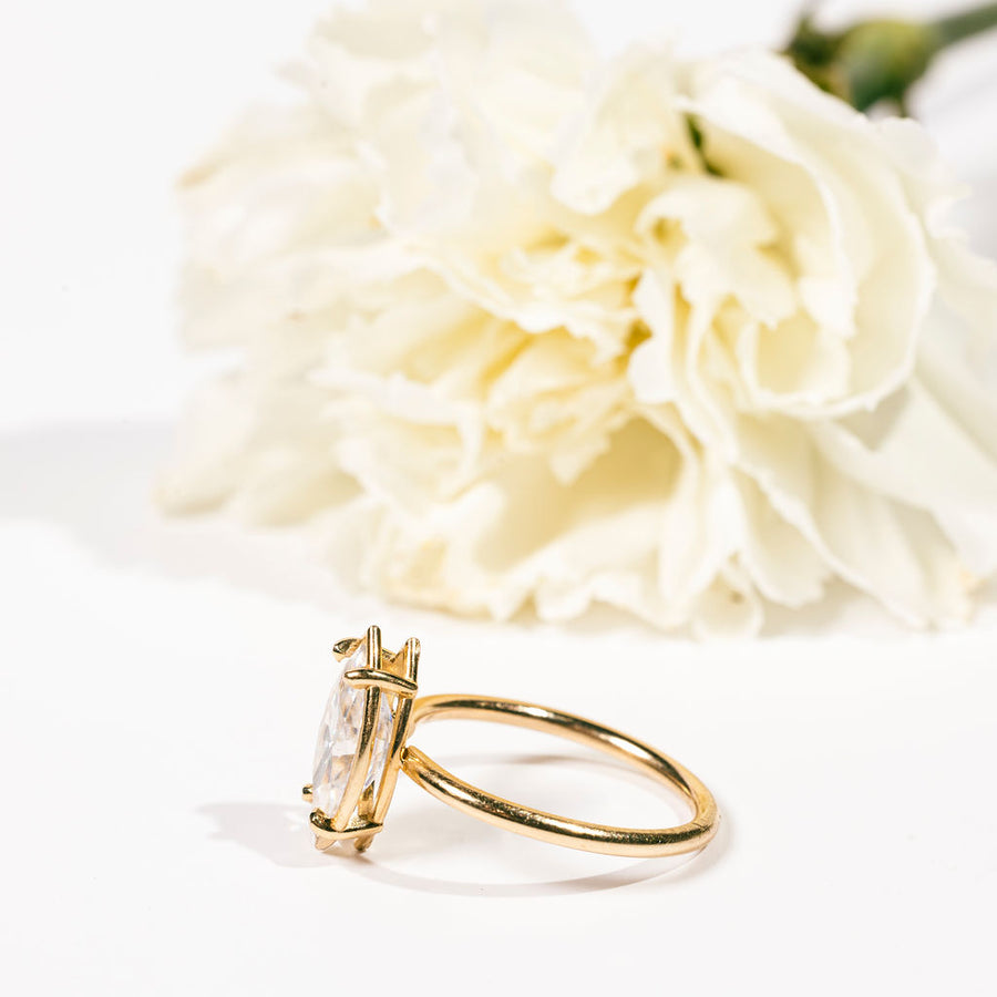 Marilyn | 2ct Moissanite Marquise Engagement Ring - MTD