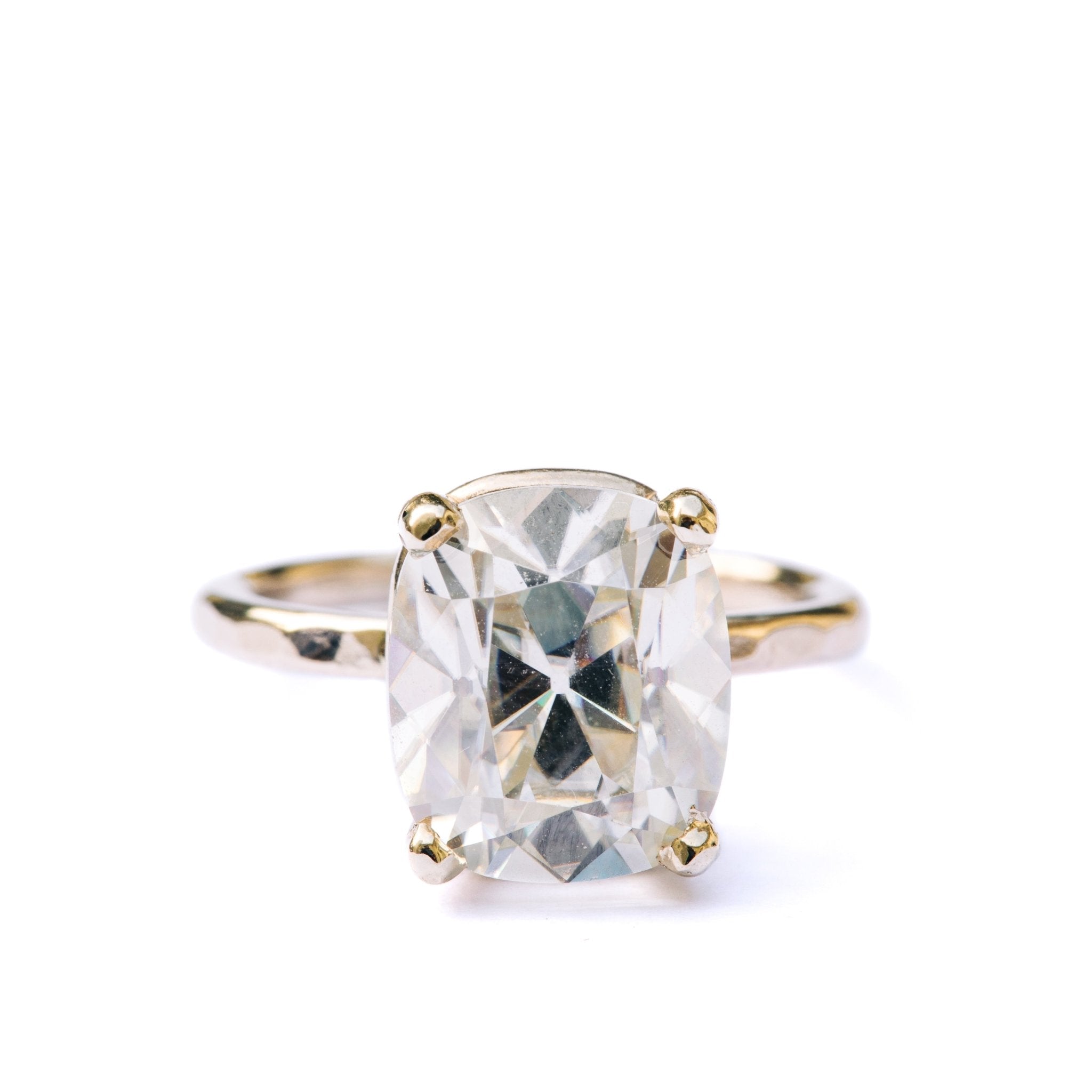 Ready to Ship Jana | Elongated Cushion Cut Moissanite Engagement Ring - MTD